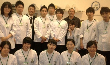 Japanese student visitors